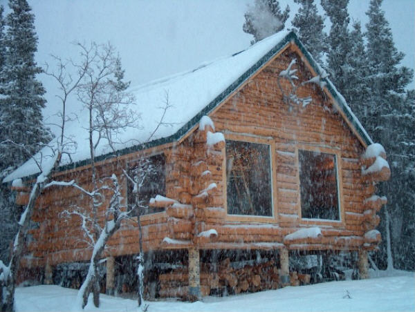 Аляска log Cabin